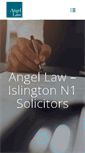 Mobile Screenshot of angel-law.co.uk